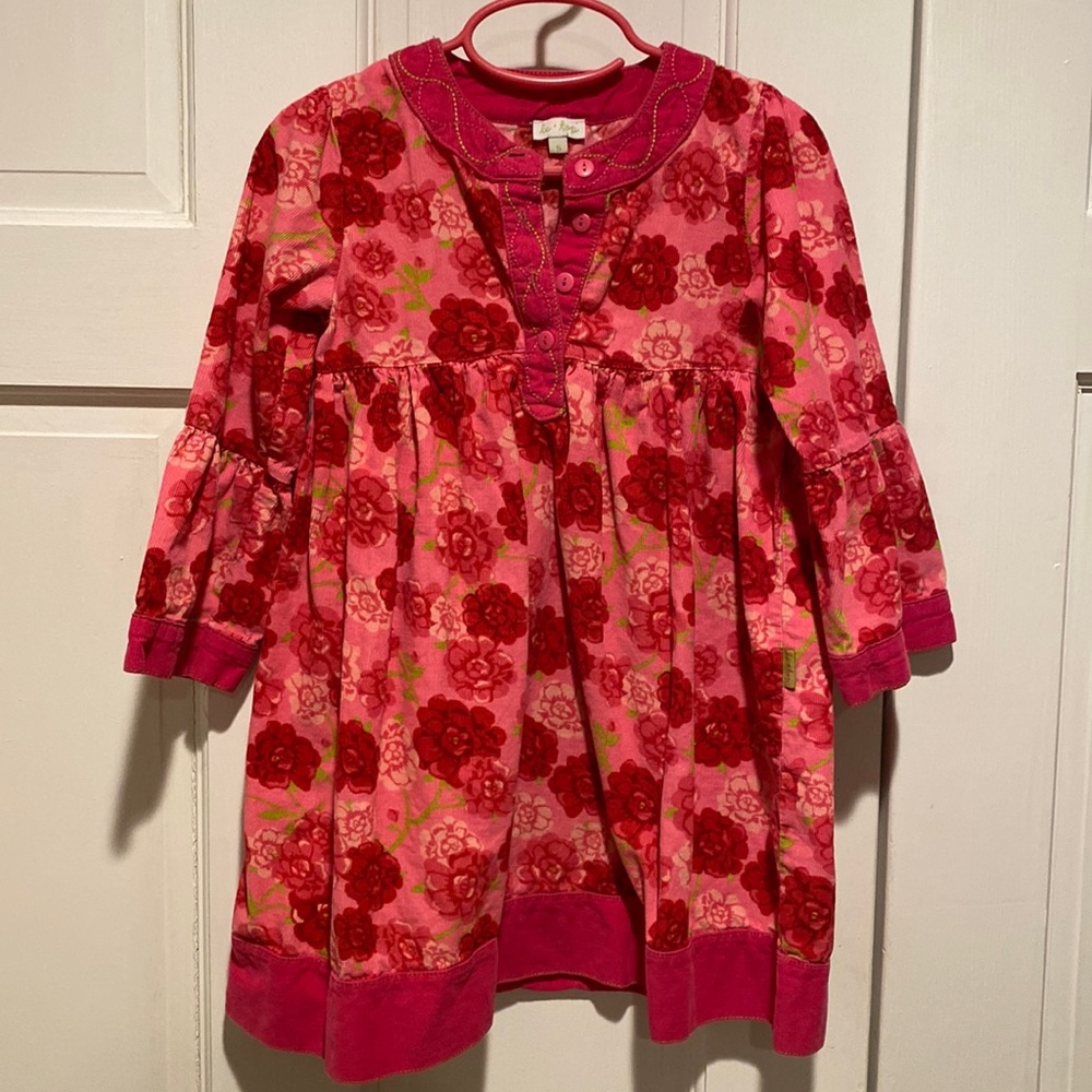 Le Top pink corduroy dress, 5